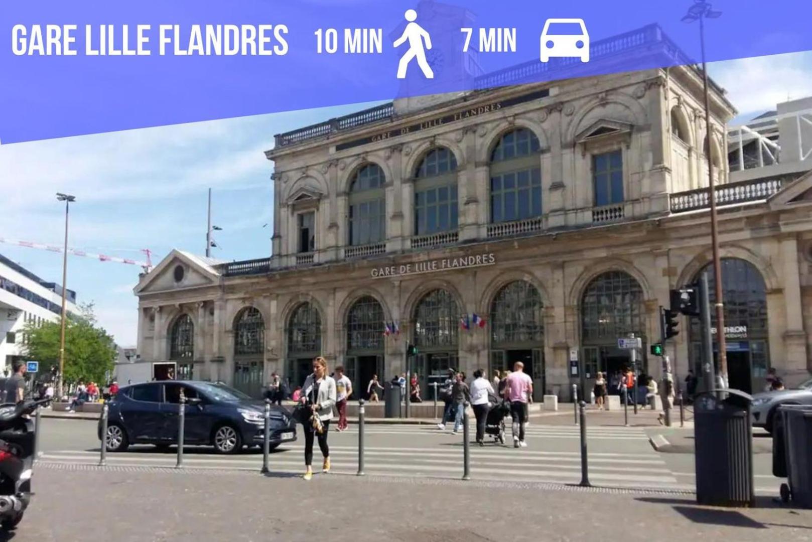 Lille Centre - Nice Flat With Terrace! Exterior foto